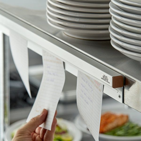 Paper bill in kitchen